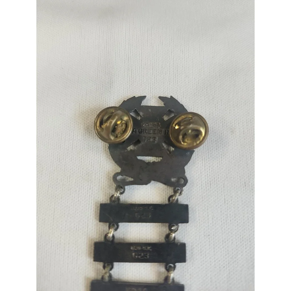 Vintage Vietnam U.S. Army Expert Marksmanship Badge Rifle Grenade Auto Rifle Pin